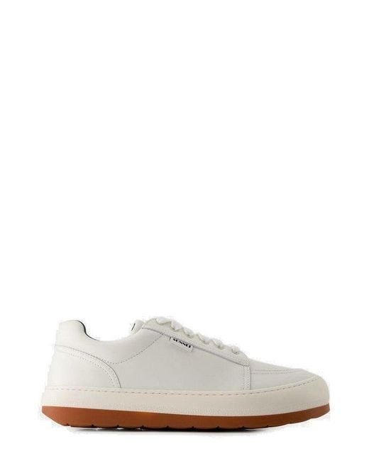 Sunnei White Dreamy Lace-up Sneakers for men