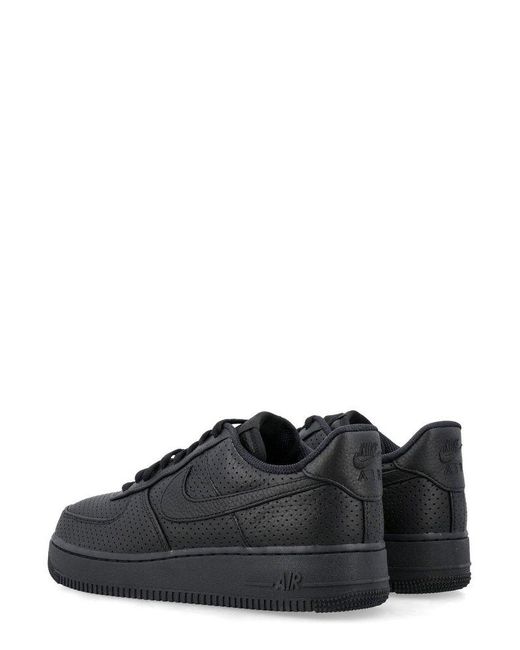 Nike Black Air Force 1 Sp Low-Top Sneakers