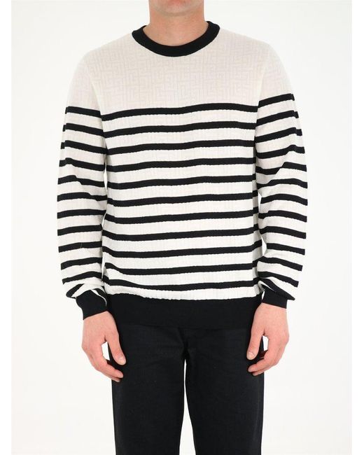 balmain crewneck sweater