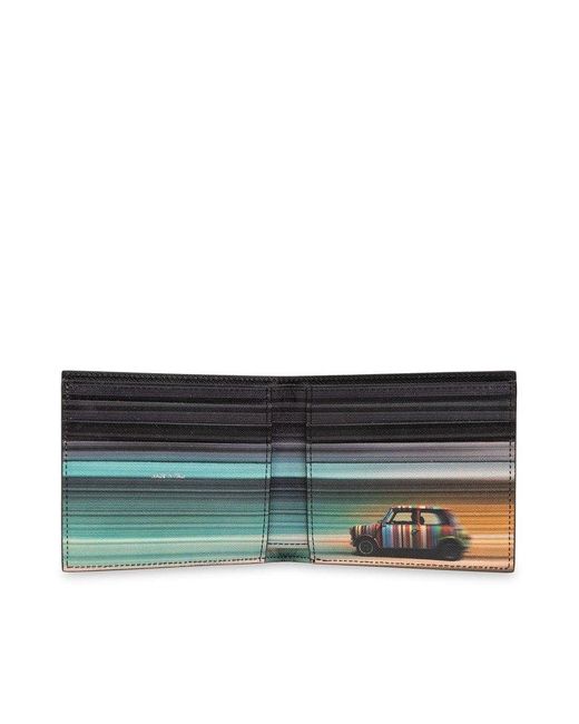 Paul Smith Black Leather Wallet, for men