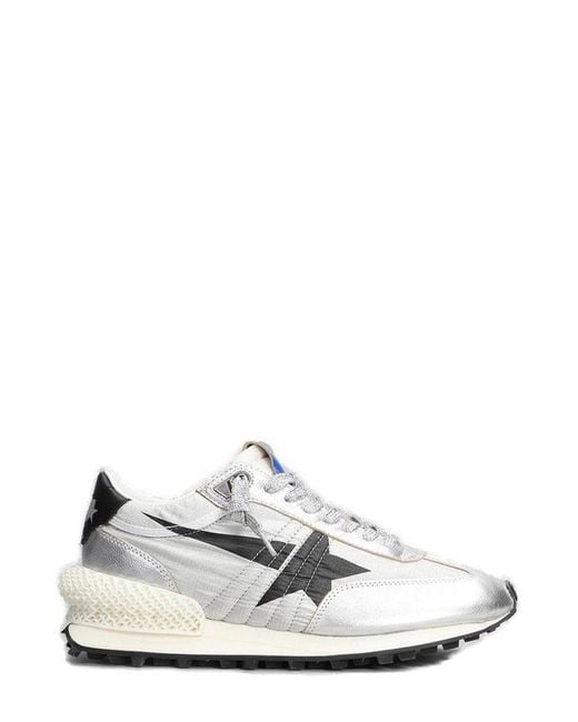 Golden Goose Deluxe Brand White Running Marathon Sneakers