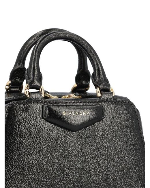 Givenchy Black Nano Antigona Cube Bag