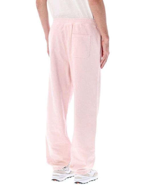 Pink track pants mens hotsell