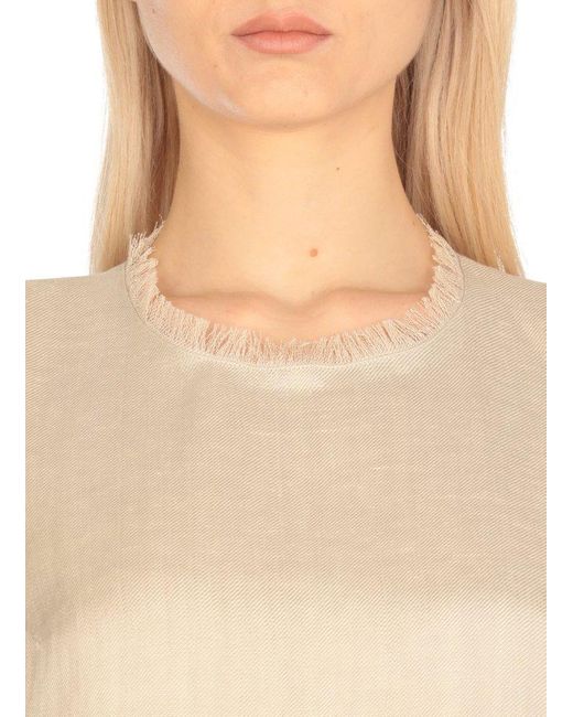 Antonelli Natural Capoverde Sleeveless Top