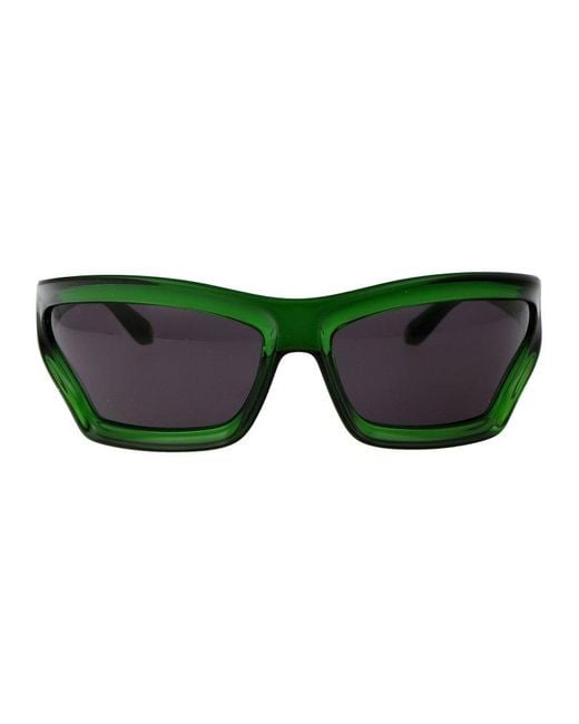 Loewe Green Lw40143U Sunglasses