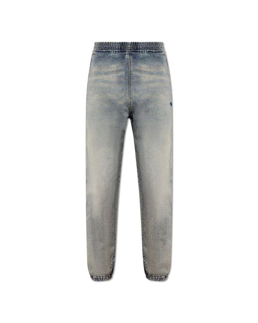 DIESEL Gray 'd-lab' Jogger Jeans,