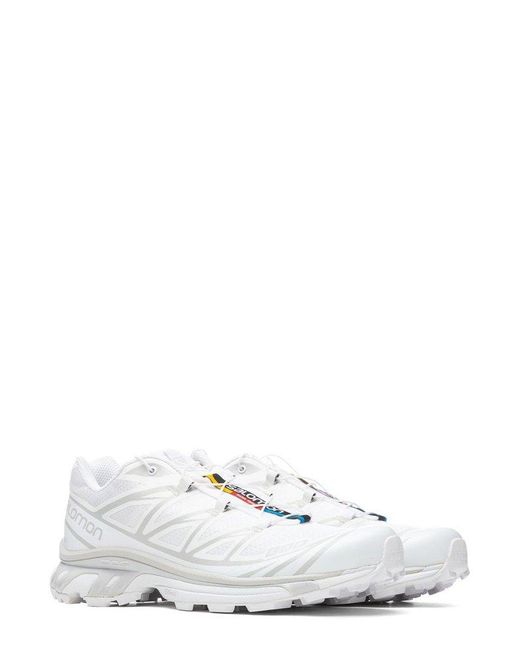 Salomon White Xt-6 Advanced Low-Top Sneakers for men