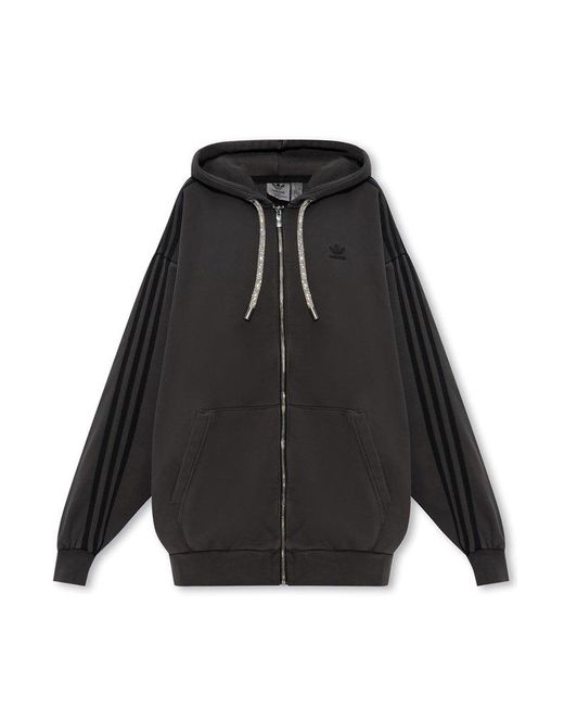 Adidas Originals Black Hoodie With Logo