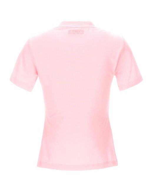 Vetements Pink Te Quiero T-shirt