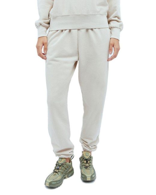 Aries Gray Mid-rise Track Pants