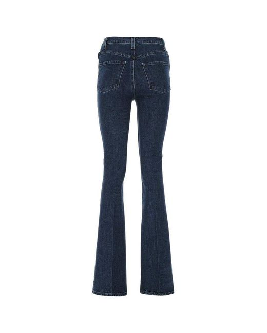 J Brand Women's 1219 Runway High-Rise Boot Cut Jeans - Blue - Bootcut Jeans