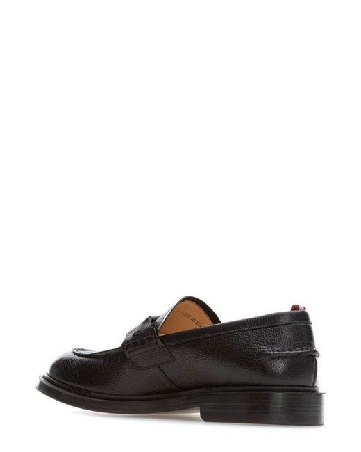 Bally Black Nickolas Slip-On Loafers for men