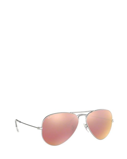 Ray-Ban Aviator Flash Lenses Sunglasses 