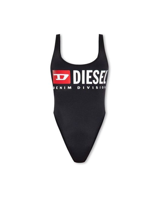 DIESEL Black 'bfsw-pamela' One-piece Swimsuit