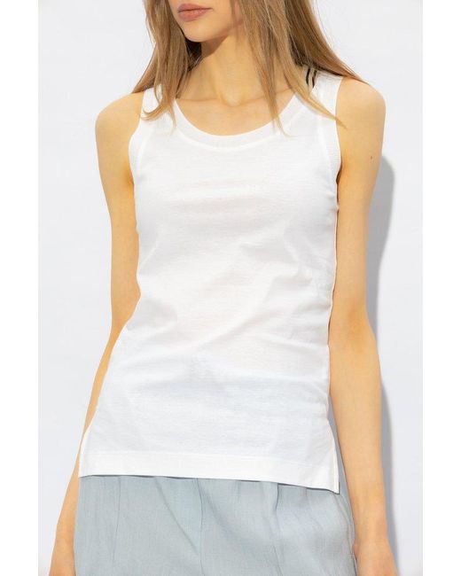 Paul Smith White Strappy Top,