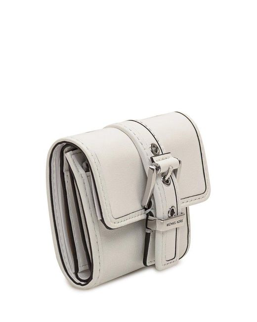 MICHAEL Michael Kors Gray Colby Small Tri-Fold Wallet