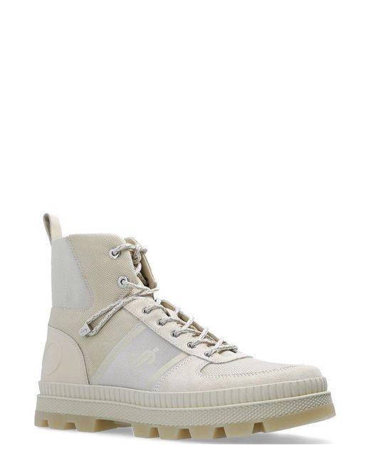 Jimmy Choo White Normandy Ankle Boots for men