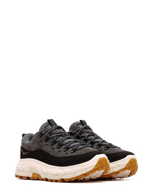 Hoka One One Black U Tor Summit Lace-Up Sneakers for men