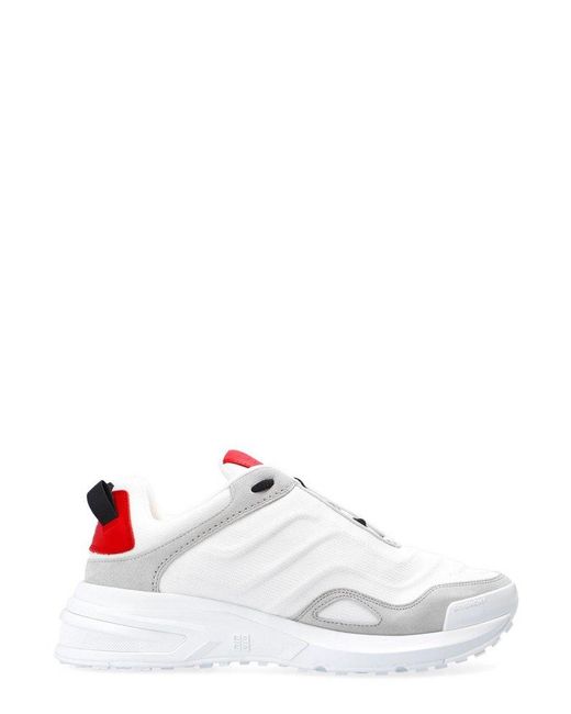 Givenchy Leather Giv 1 Low-top Runner Sneakers in White for Men | Lyst