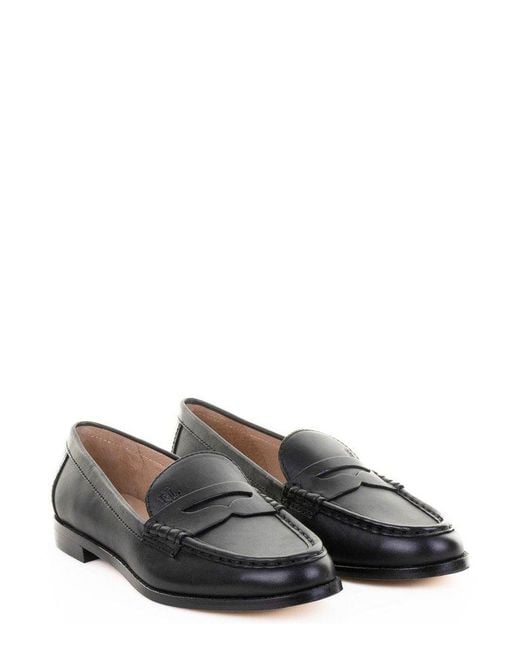 Ralph Lauren Gray Wynnie Slip-On Flats Loafers
