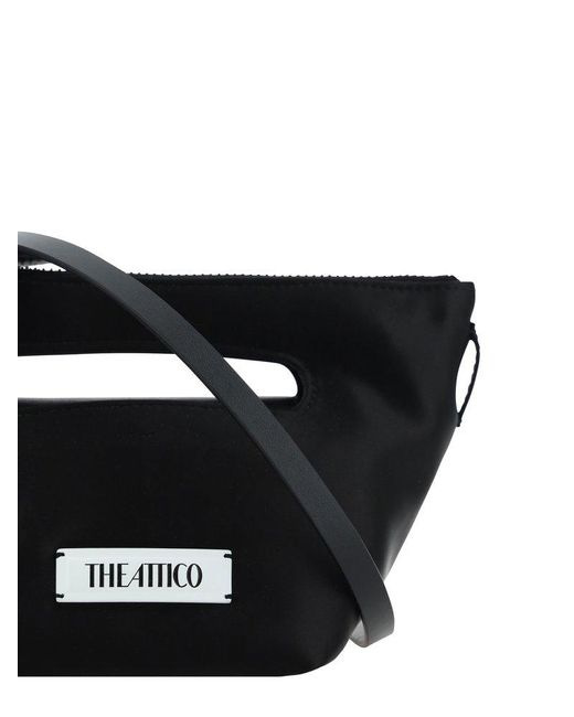 The Attico Black Via Dei Giardini 15 Handbag