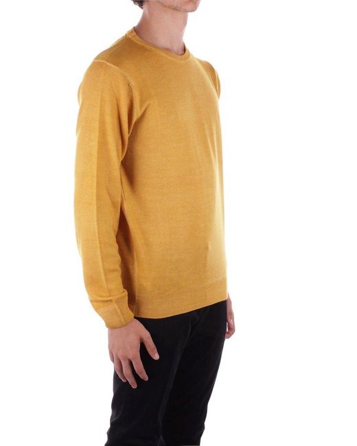 Woolrich Yellow Sweaters for men