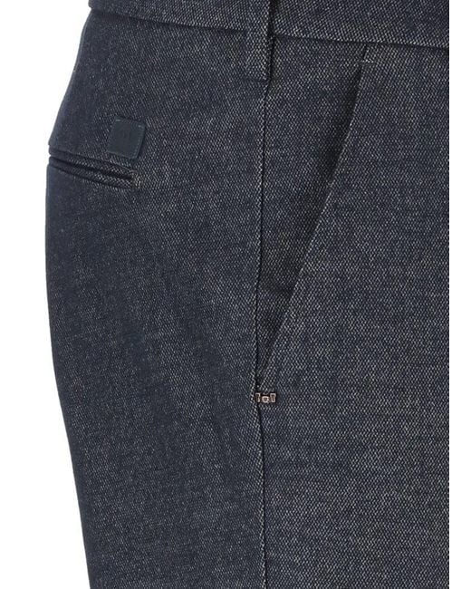 Entre Amis Blue Slim Fit Pants for men