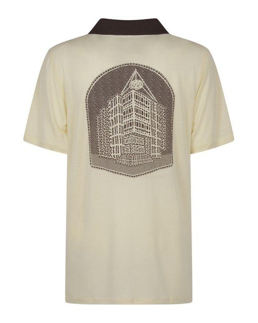 【Acne Studios】ロゴプリントのコットン＆ヘンプTシャツ ACNE STUDIOS コットン混ジャージー Tシャツ ダメージ加工 ロゴ