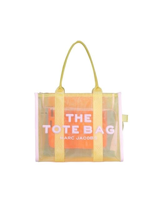 Marc Jacobs The Mesh Tote Bag - Yellow Multi/Nickel