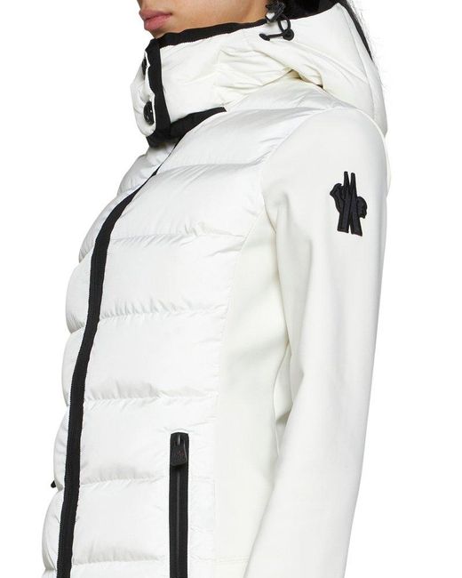 Down-paneled jacket in white - Moncler Grenoble