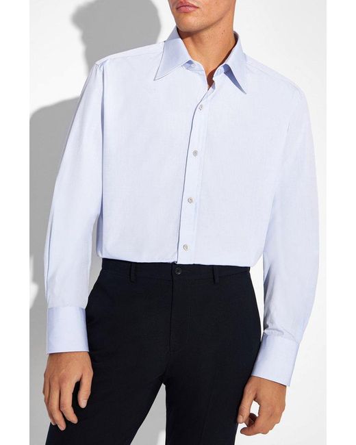 Tom Ford White Cotton Shirt, for men