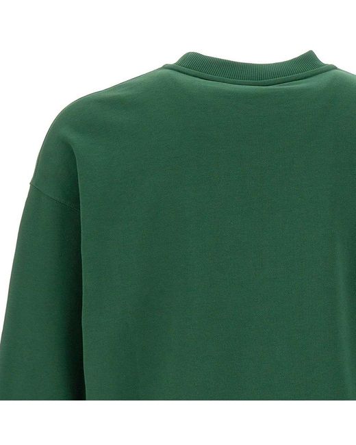 Axel Arigato Green Spade Logo Printed Sweatshirt for men