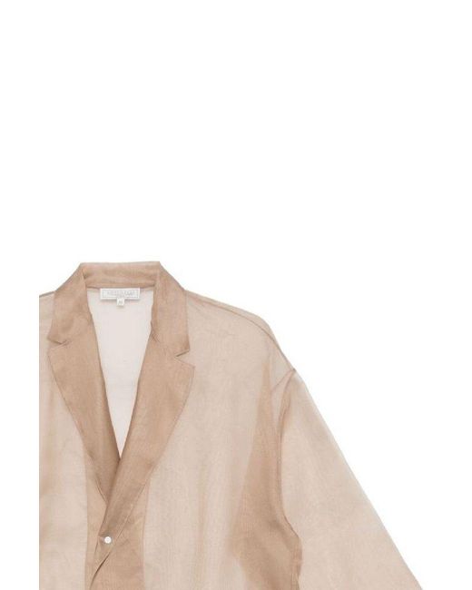 Antonelli Natural Sheer Blazer Jacket