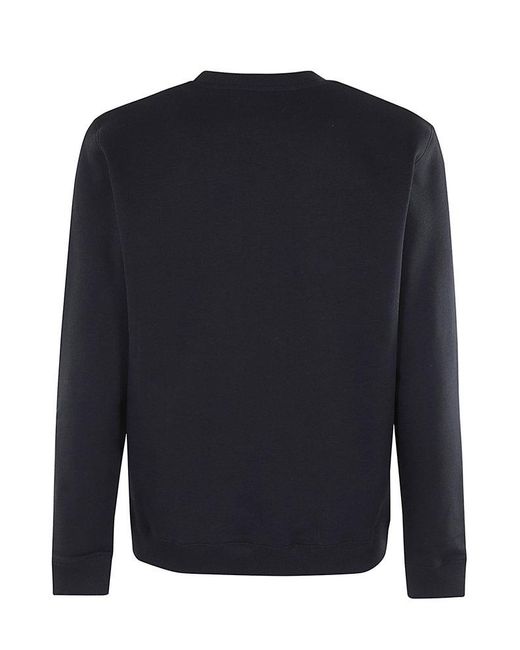 Dondup Blue Crew Neck Sweater for men