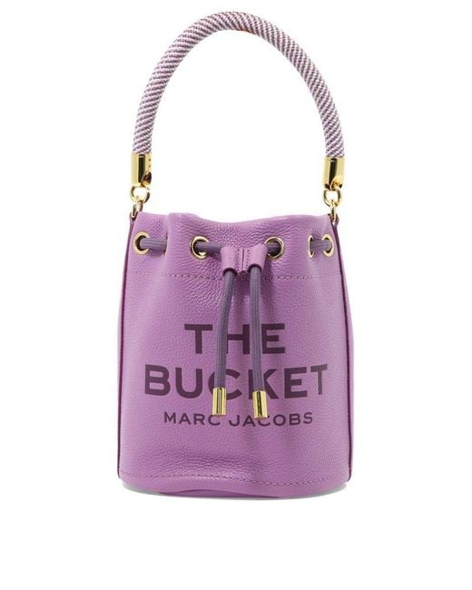 Marc Jacobs Purple "bucket" Handbag