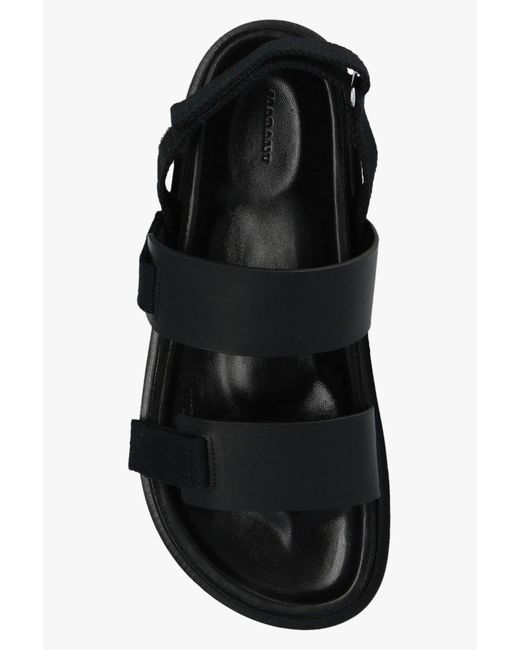 Isabel Marant Black Jeleo Slingback Sandals for men