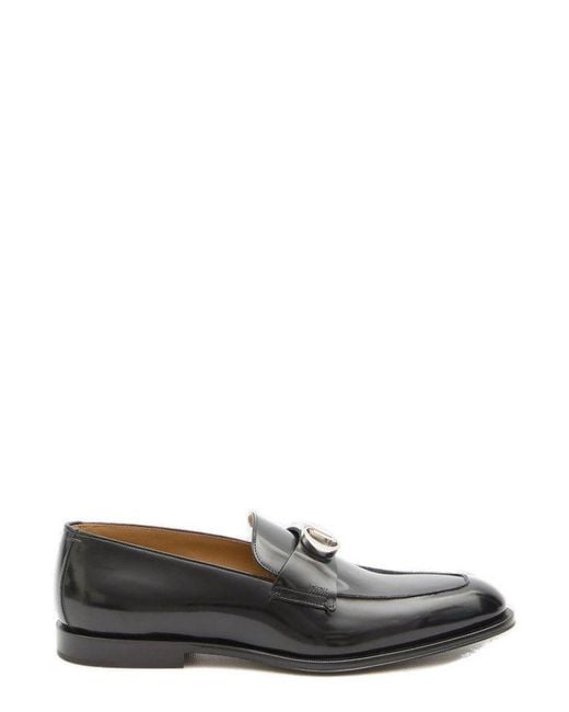 Dior Black Timeless Slip-on Loafers for men