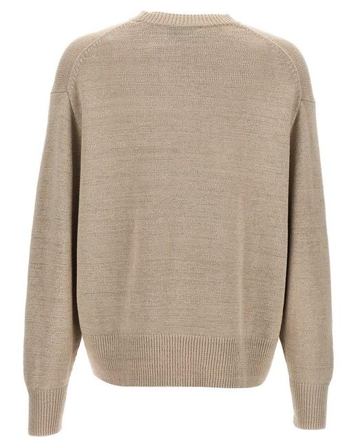 Studio Nicholson Natural Corde Knit Pullover for men
