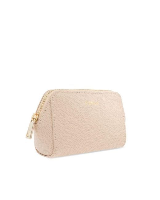 Furla Black Camelia Zip-Up Set Of Two Beauty Case