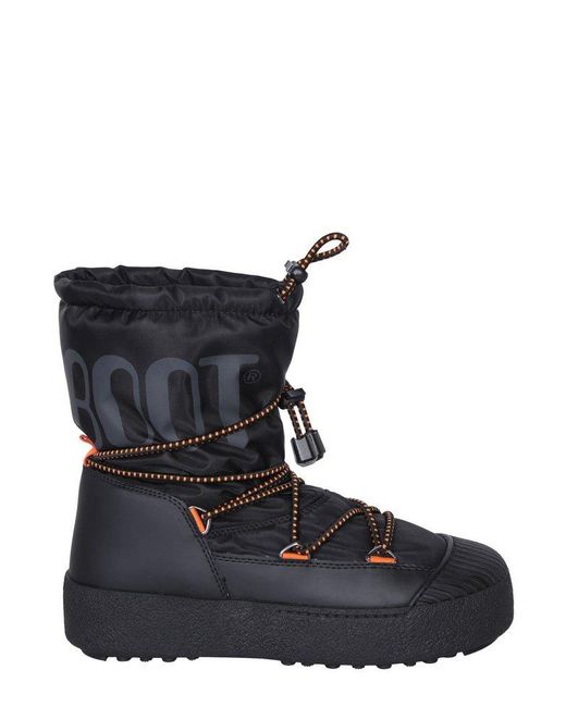 Moon Boot Black Mtrack Polar Lace-up Boots for men