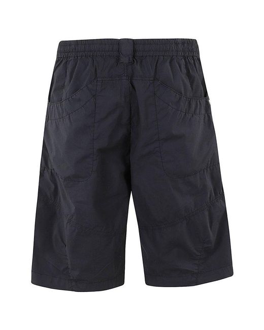 C P Company Blue 50 Fili Stretch Shorts for men