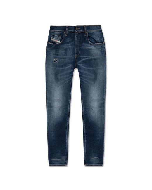 DIESEL Blue 2019 D-strukt L.32 Jeans for men