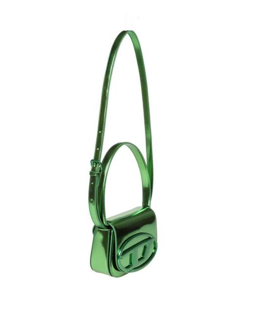 DIESEL Green Structured Bag