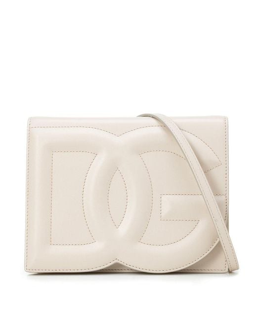 Dolce & Gabbana Natural Dg Shoulder Bag