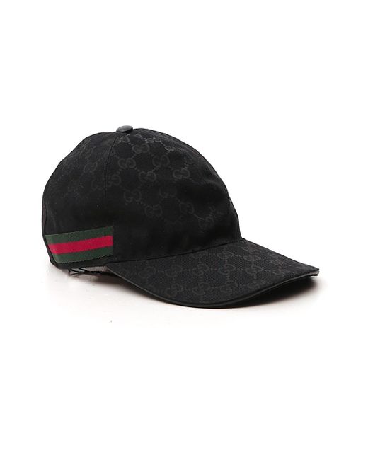 black gucci hats