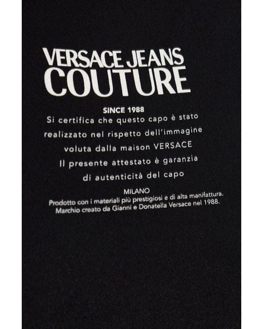 Versace Black Sleeveless Bodysuit