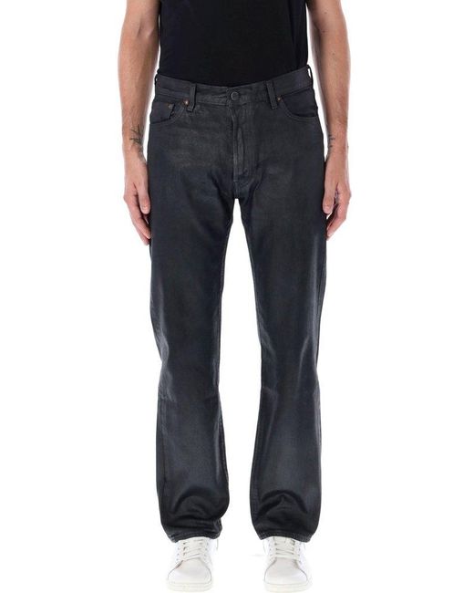 Levi's Black 501 54 Waxed for men