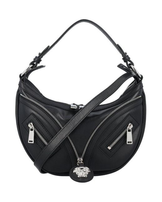 Versace Black Calf S Bags