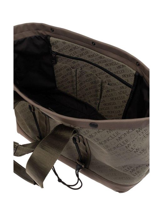 Moncler Brown Shopper Type Bag, for men