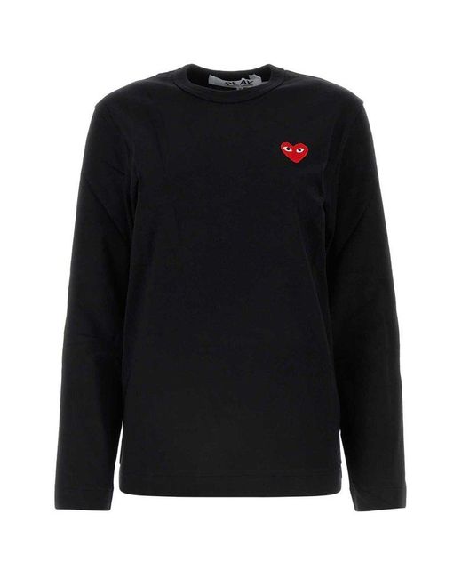 COMME DES GARÇONS PLAY Black Comme Des Garcons Play T-Shirt